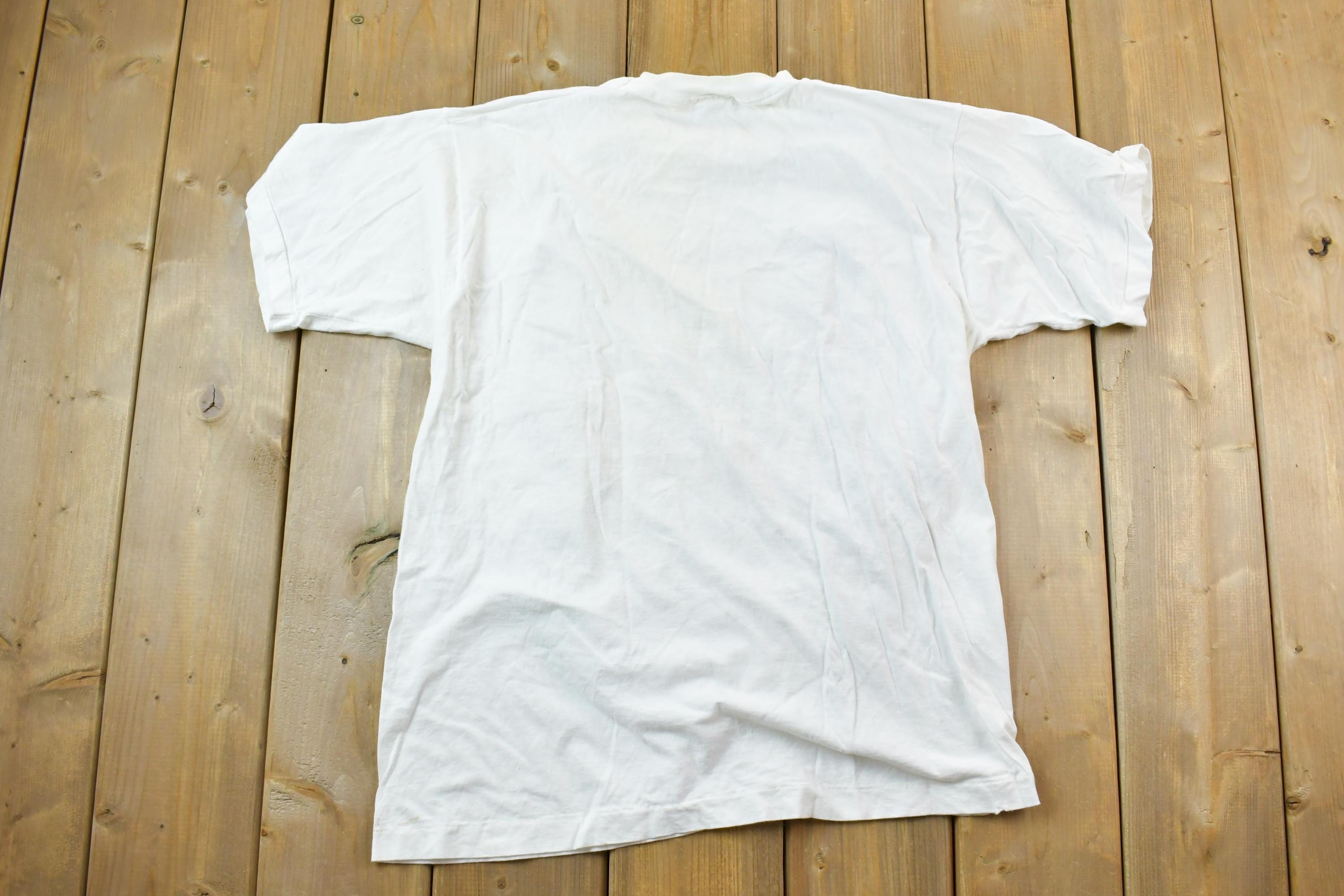 Vintage 1990s Hit The Lottery Graphic T-Shirt