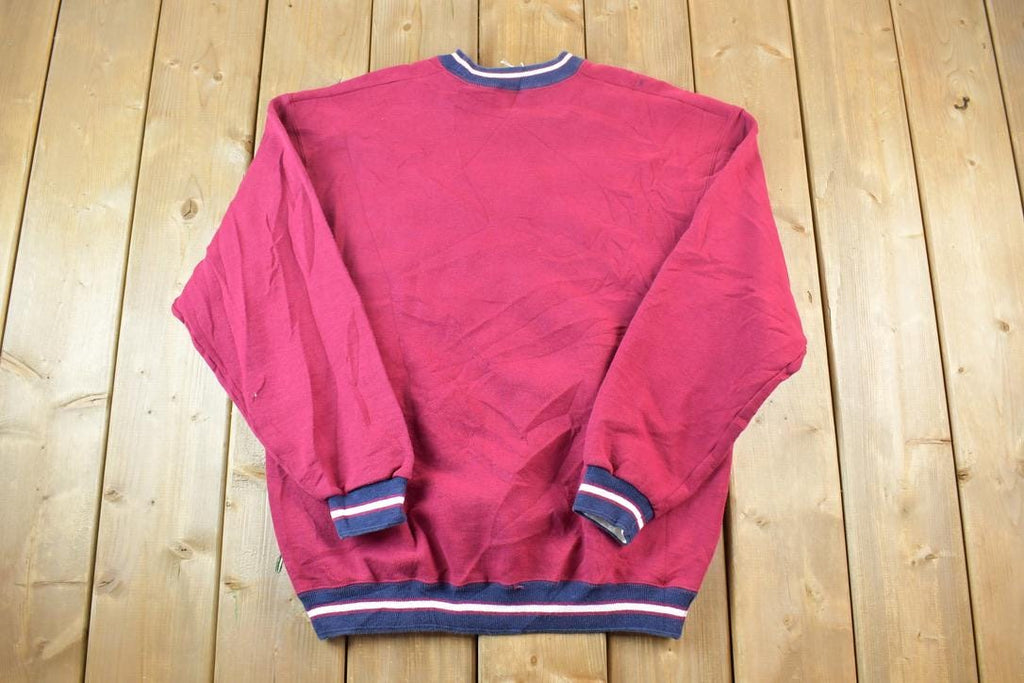 Vintage 1990s Wilson Embroidered Crewneck Sweatshirt