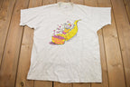 Vintage 1995 Gelatin Slide Leukemia Fundraiser Graphic T Shirt
