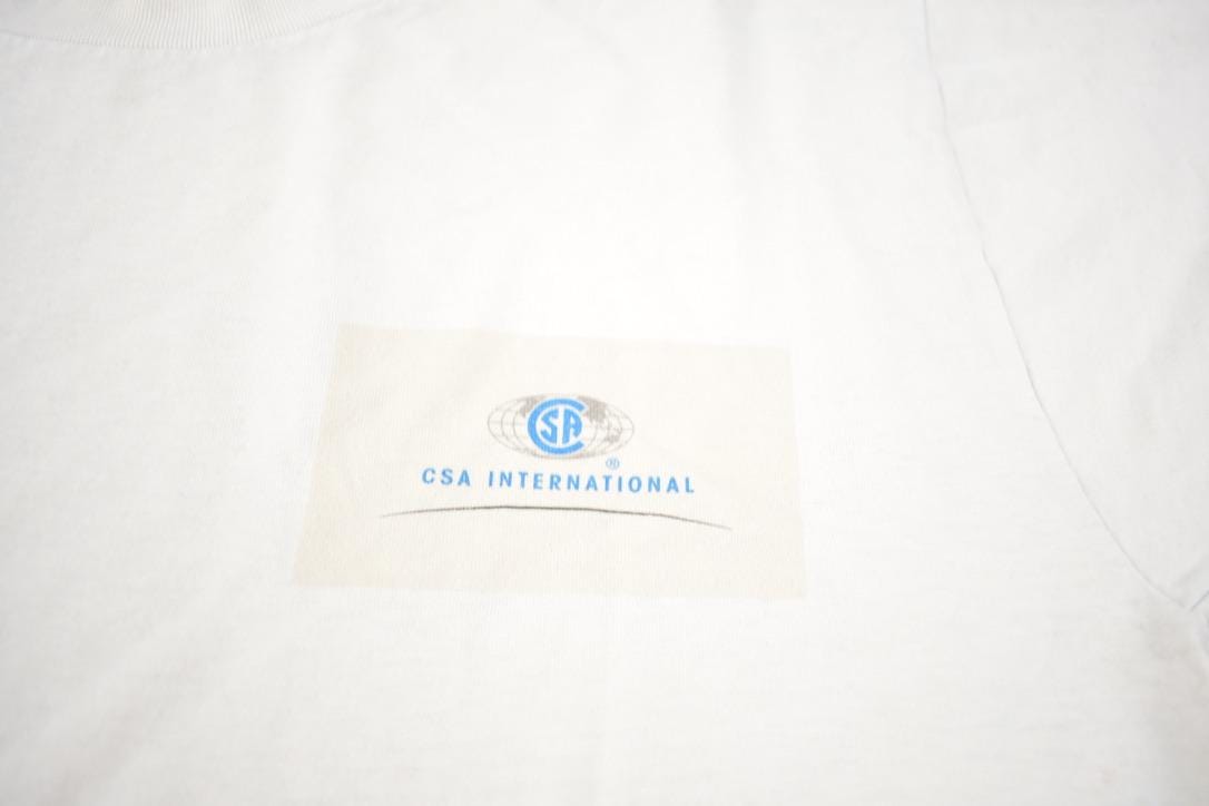 Vintage 2001 CSA International Decision Maker Souvenir Travel T-Shirt Made In Canada