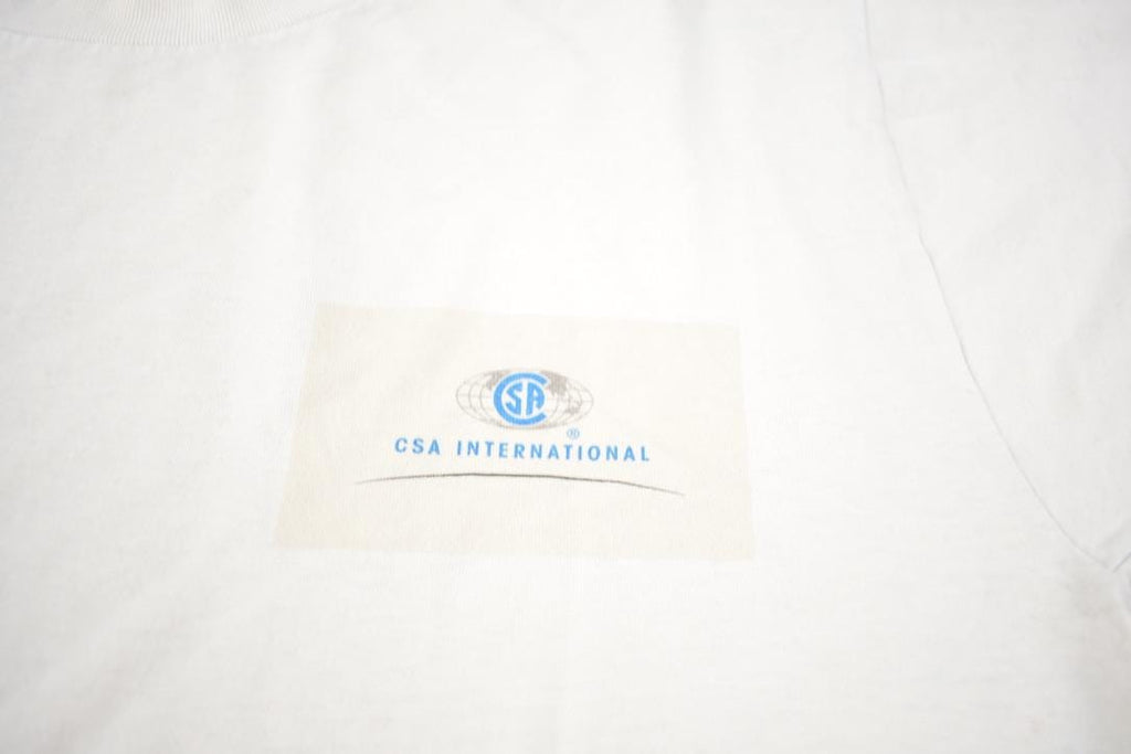 Vintage 2001 CSA International Decision Maker Souvenir Travel T-Shirt Made In Canada