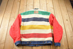 Vintage 1980s The Hudsons Bay Levi's Reversible Jean Jacket