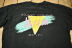 Vintage 1990 Adjust For The Health Of It Chiropractic Graphic Long Sleeve T-Shirt