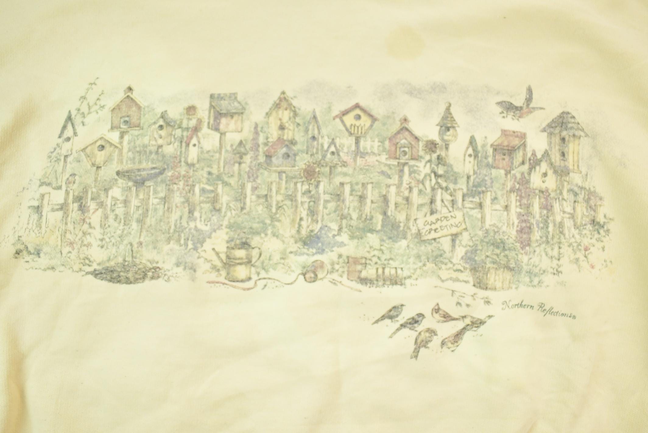 Vintage 1990s Northern reflections Garden Meeting Crewneck Sweater