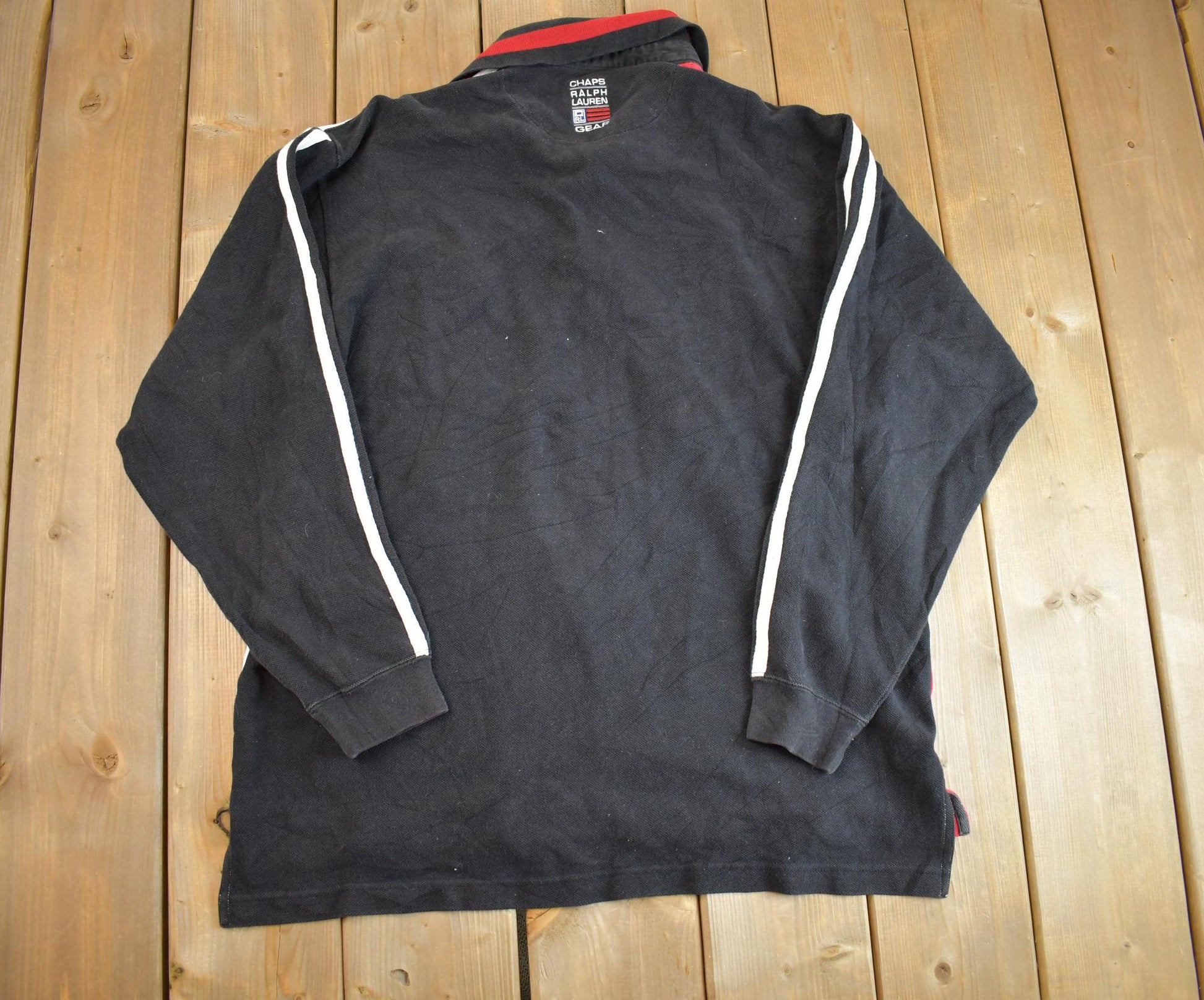 Vintage 1990s Chaps Ralph Lauren Rugby Sweater - XL
