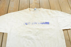 Vintage 1990s Hanes Roc Software Faded T-Shirt Mens XL