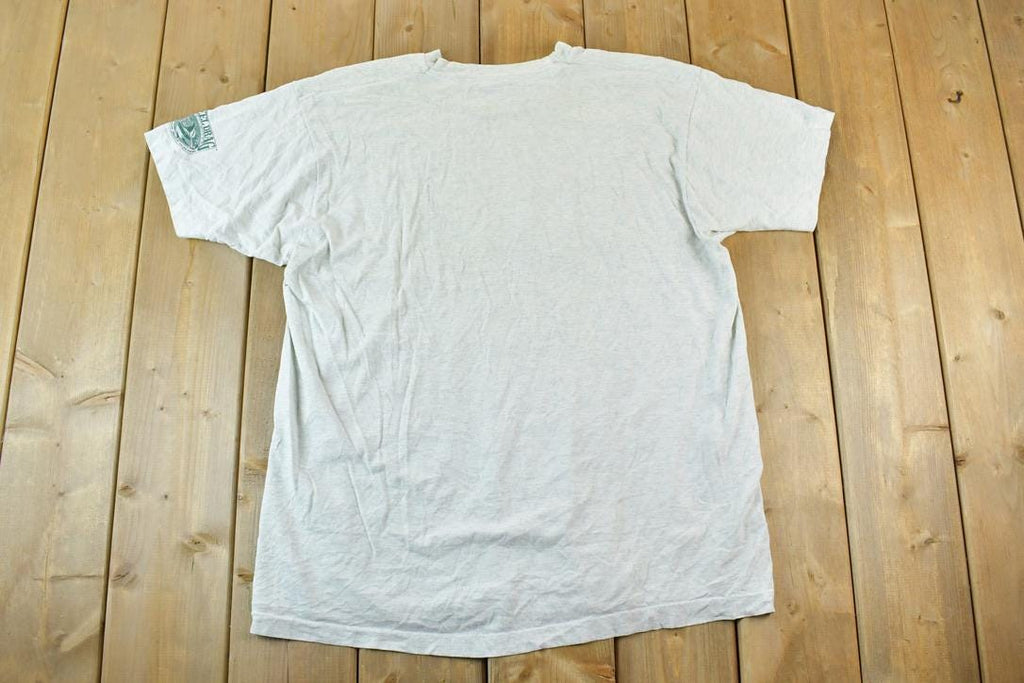 Vintage 1990s Kick Some Fin Fishing Single Stitch T-Shirt