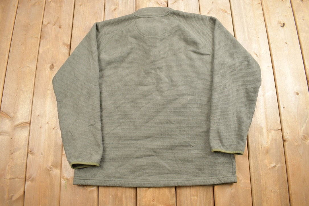 Vintage 1990s The North Face Quarter Zip Fleece Sweater