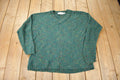Vintage 1990s United States Sweaters V Neck Knit Sweater Made In USA