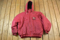 Vintage 1990s San Francisco 49ers Hooded NFL Game Day Football Jacket