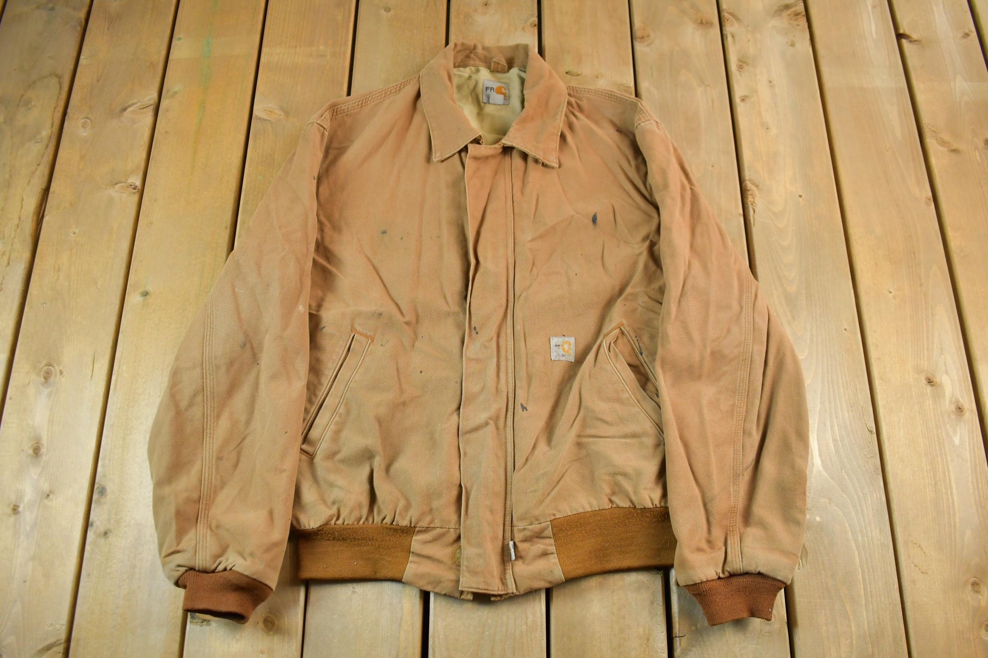 Vintage 2000s Carhartt Jacket FR Fire Resistant Men's Large