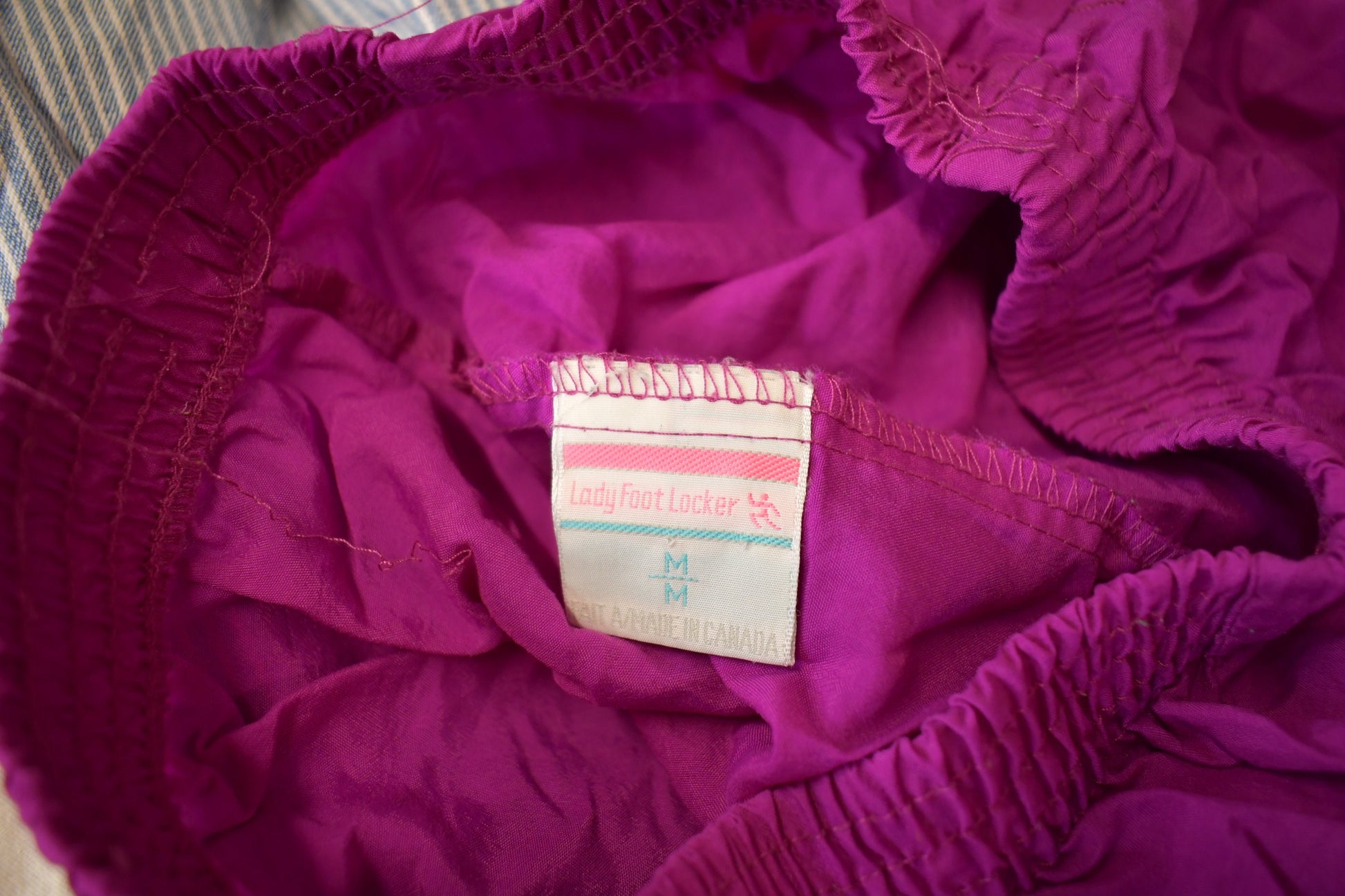 Vintage 1980s Lady Foot Locker Splash Pants Size M