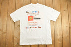 Vintage 1990s Organ Donor Promo Graphic T-Shirt