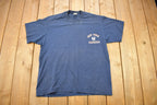 Vintage 1990s New York Yankees MLB Graphic Logo 7 T-Shirt