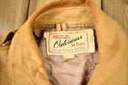 Vintage 1950s Hercules By Sears Buck Skin Suede Leather Jacket