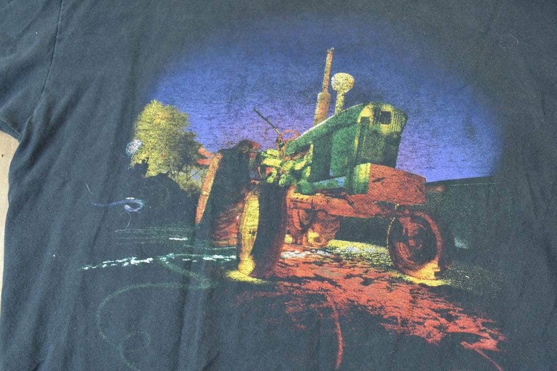 Vintage 1990s The Tractors Tour Band T-shirt  Band Tee  Single Stitch  Made in USA  Music Promo  Premium Vintage