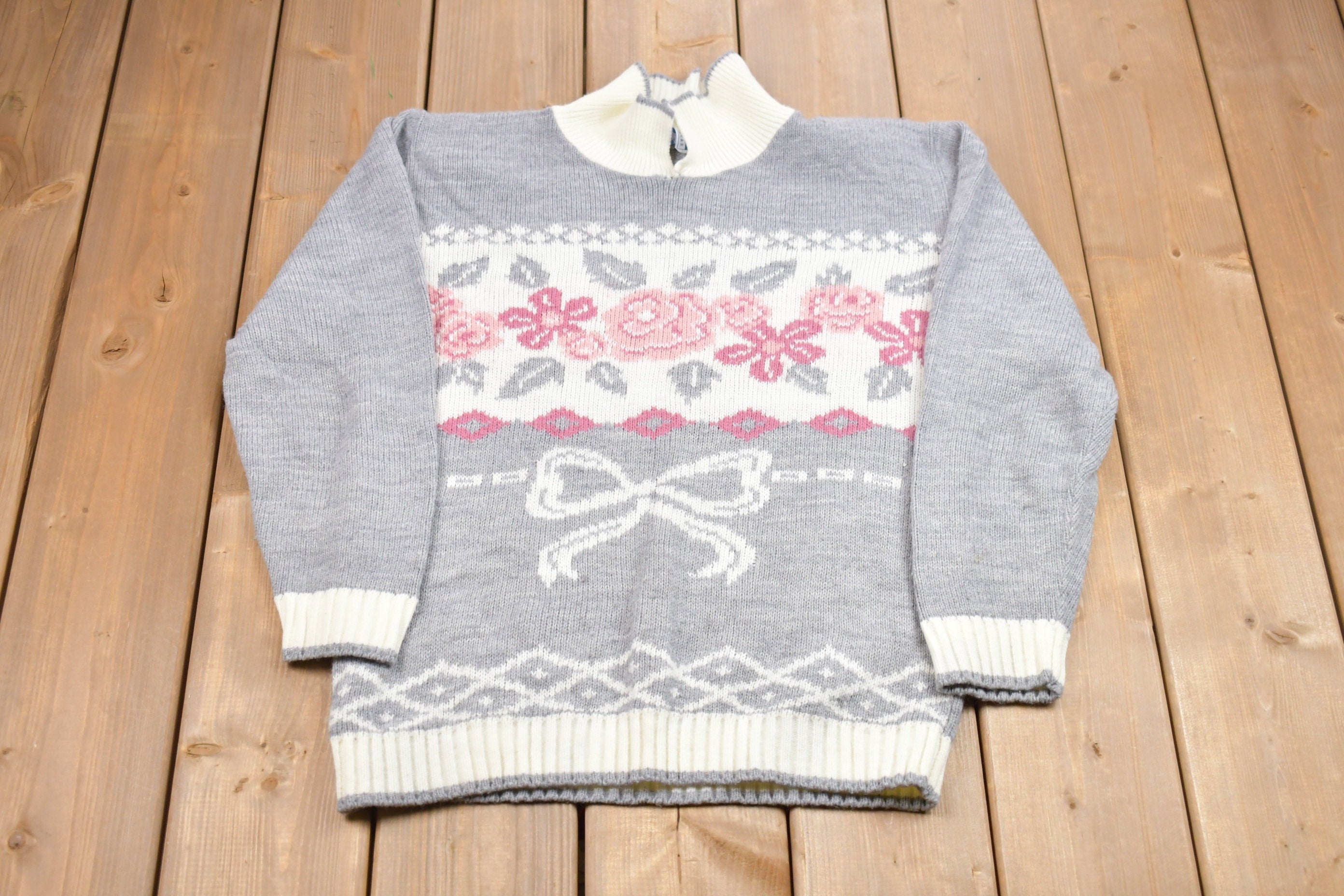 Vintage 1990s Cape Cod Sportswear Knitted Sweater