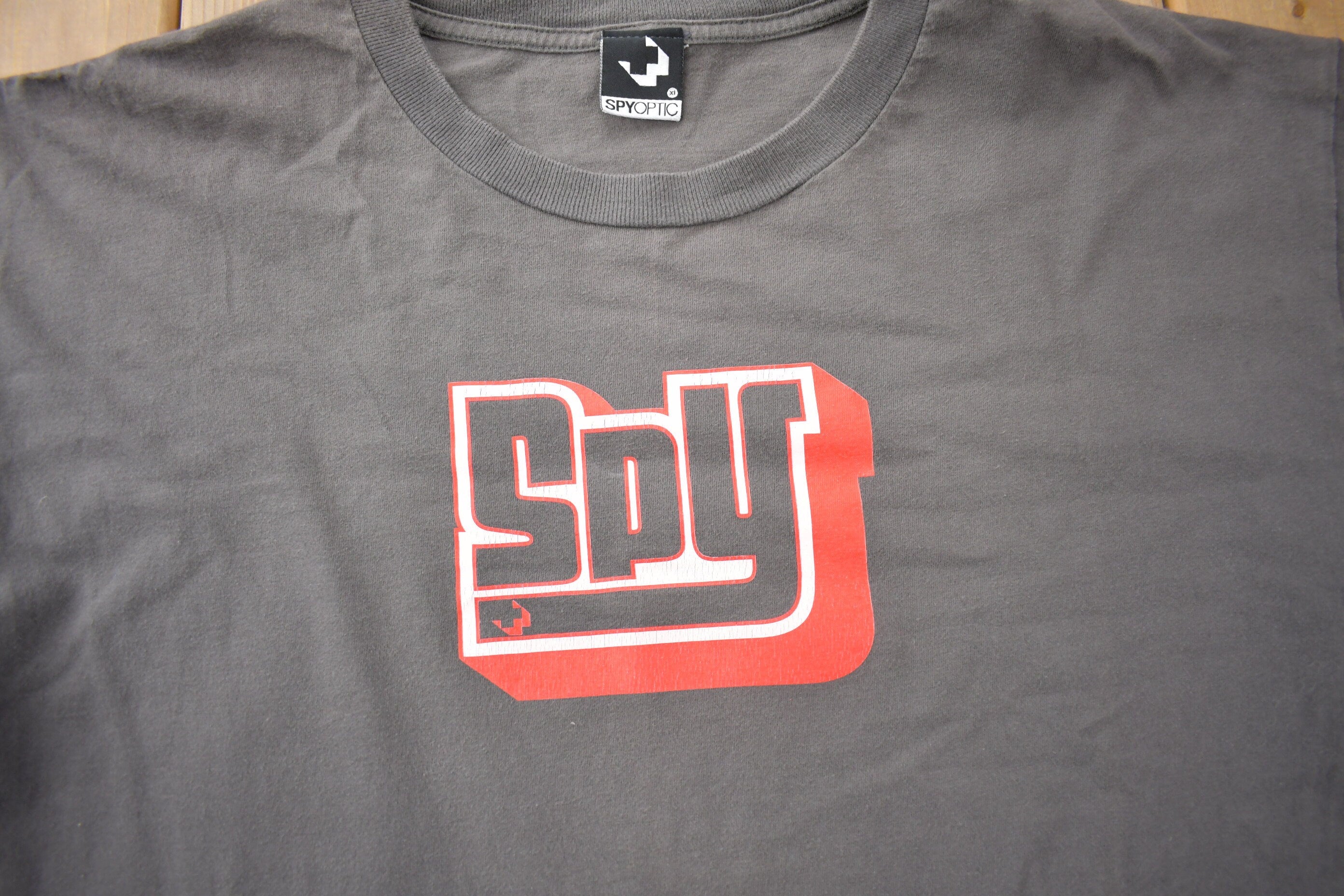 Vintage 1990s Spy Optic Long Sleeve Graphic T Shirt
