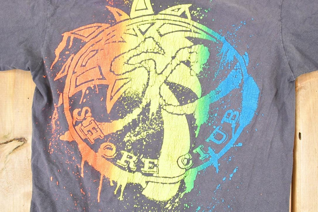 Vintage 1990s Shore Club Souvenir Surfing T-Shirt Men's S