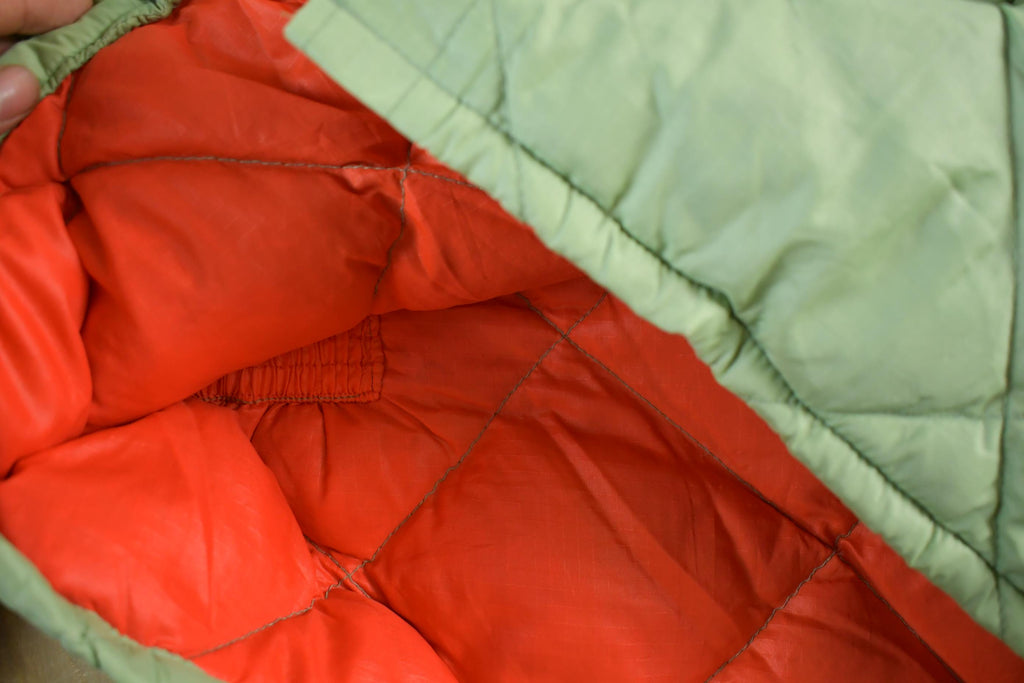 Vintage 1970s 1980s Quilted Jacket Men's Medium  Full Zip  Vintage Workwear  Treu Vintage Hunting Outdoors