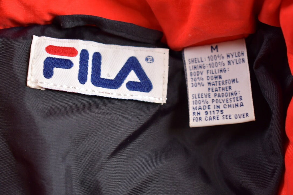 Vintage 1990s Fila Down Fill Puffer Jacket