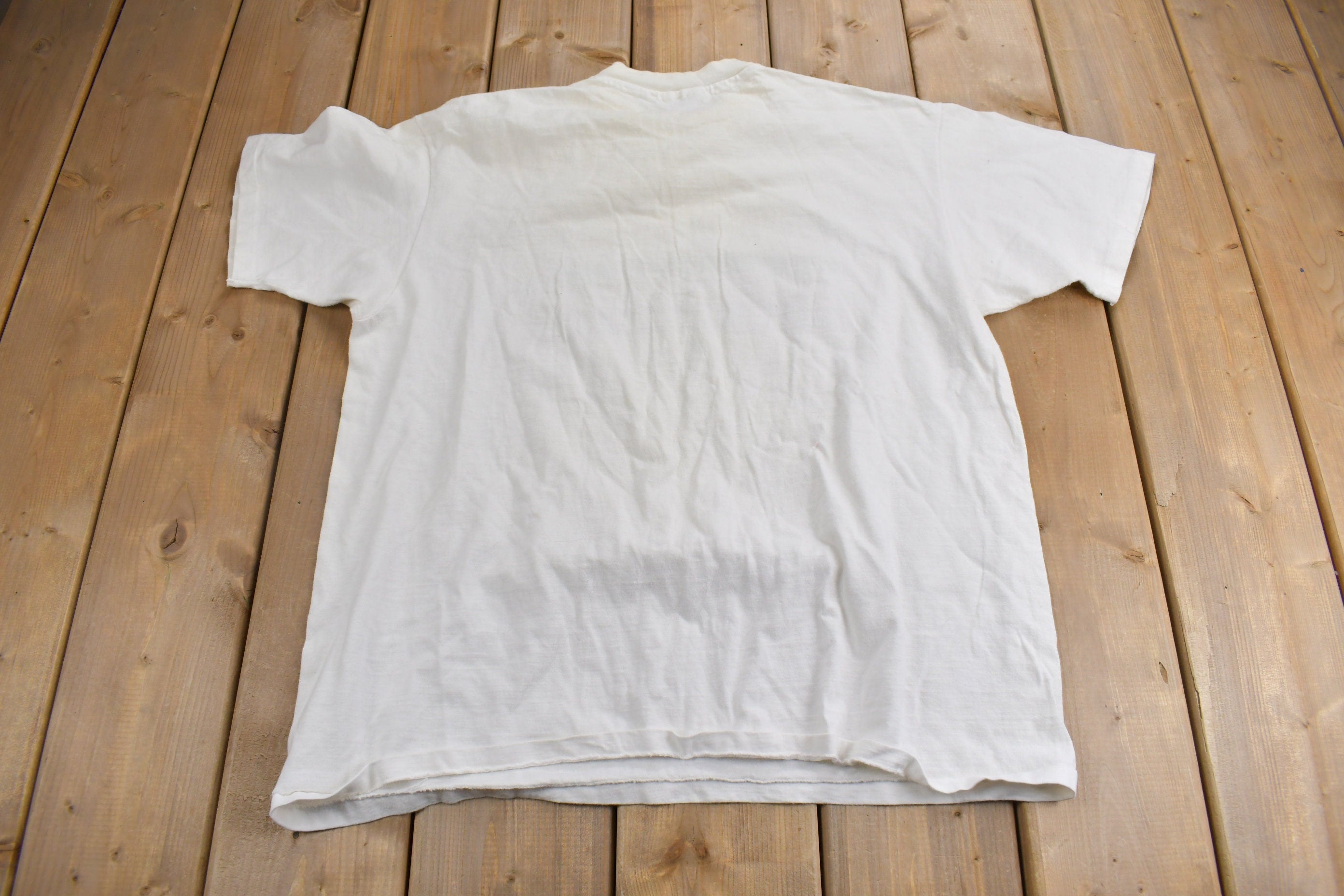 Vintage 1980s ROE Versus WADE Graphic T Shirt