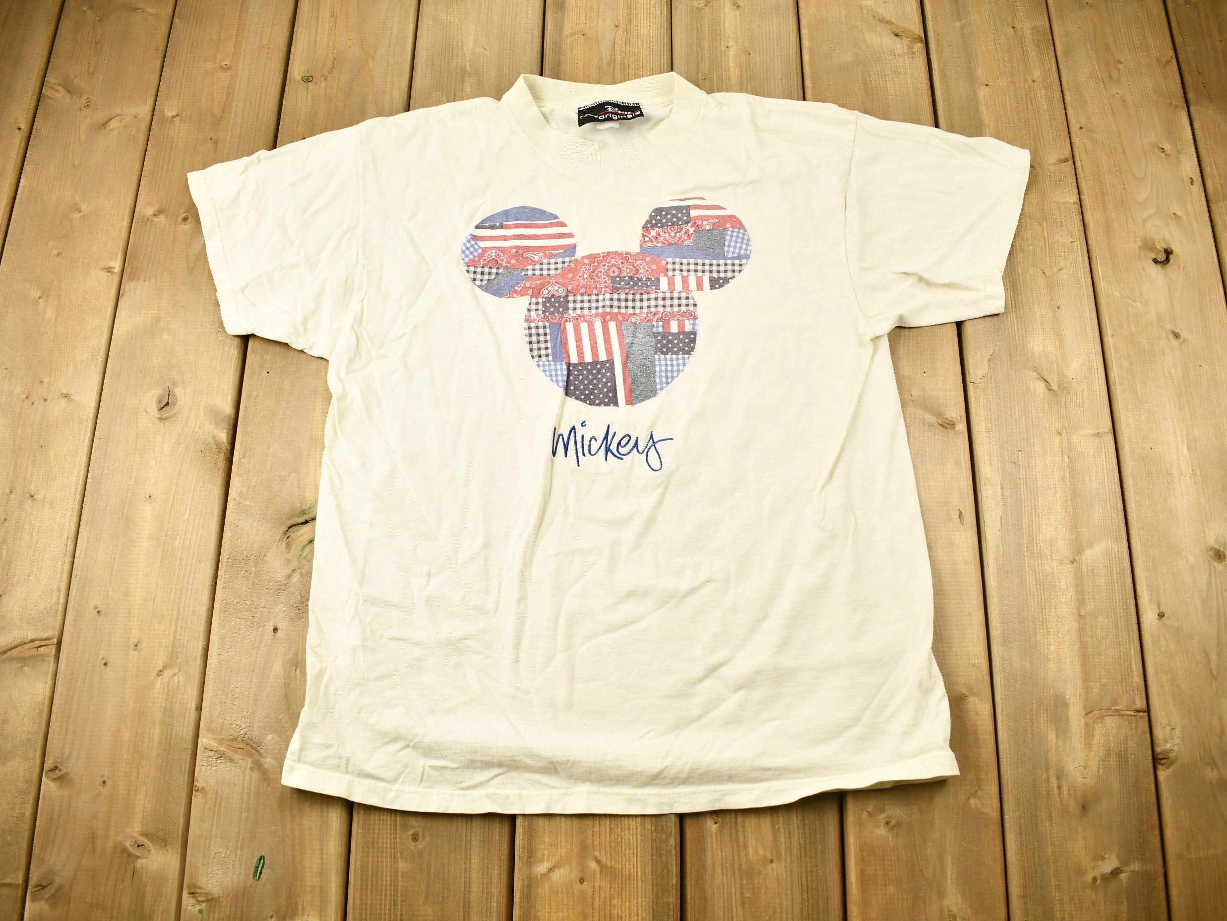 Vintage 1990s Disney Originals Mickey Mouse T-Shirt