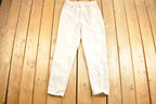 Vintage 1990s Levi's 512 White Denim Women's Jeans Size 30 x 30