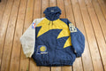 Vintage 1990s Indiana Pacers NBA Logo Athletic Shark Tooth Jacket