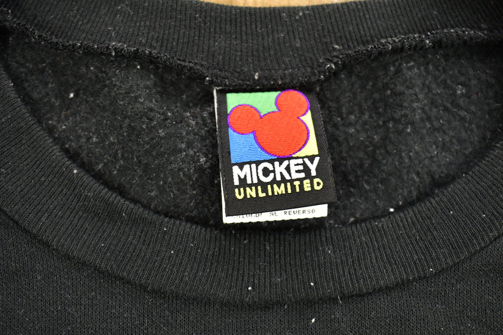 Vintage 1990s Mickey Unlimited Graphic Crewneck Sweatshirt
