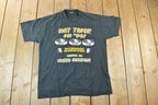 Vintage 1996 Warriors Hat Trick Souvenir T-Shirt