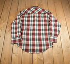 Vintage 1980s Williams Bay Plaid Button Up Shirt