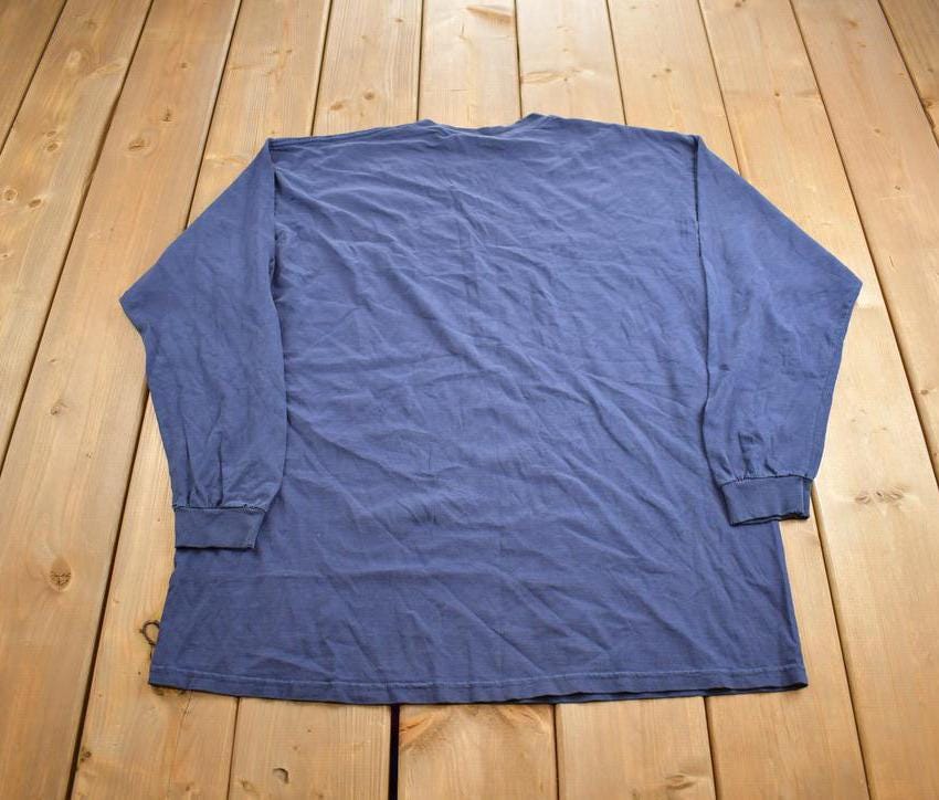 Vintage 1990s University Of Michigan Long Sleeve Tee Made In USA