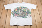 Vintage 1990s Cal Cru Amazon Rainforest Graphic T-Shirt