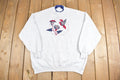 Vintage 1990s Cute Bird Theme Crewneck Sweater
