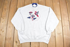Vintage 1990s Cute Bird Theme Crewneck Sweater