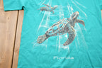 Vintage 1990s Florida Sea Turtle Graphic T-Shirt
