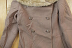 Vintage 1980s Simpsons Salon Vendome Full Length Wool Jacket