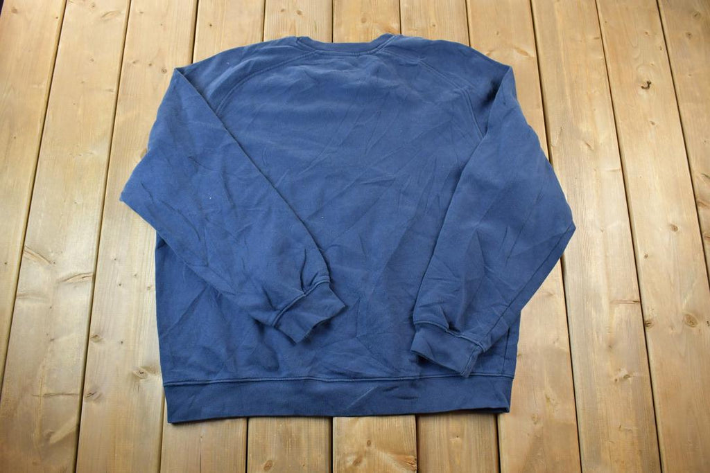 Vintage 1990s Nike Embroidered Mini Swoosh Crewneck Sweatshirt