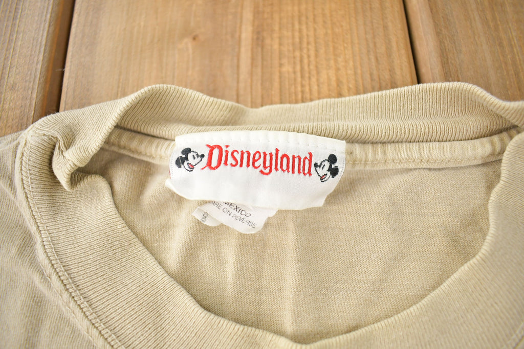 Vintage 2000 Disney Land Mickey Mouse Graphic T-Shirt Made In USA
