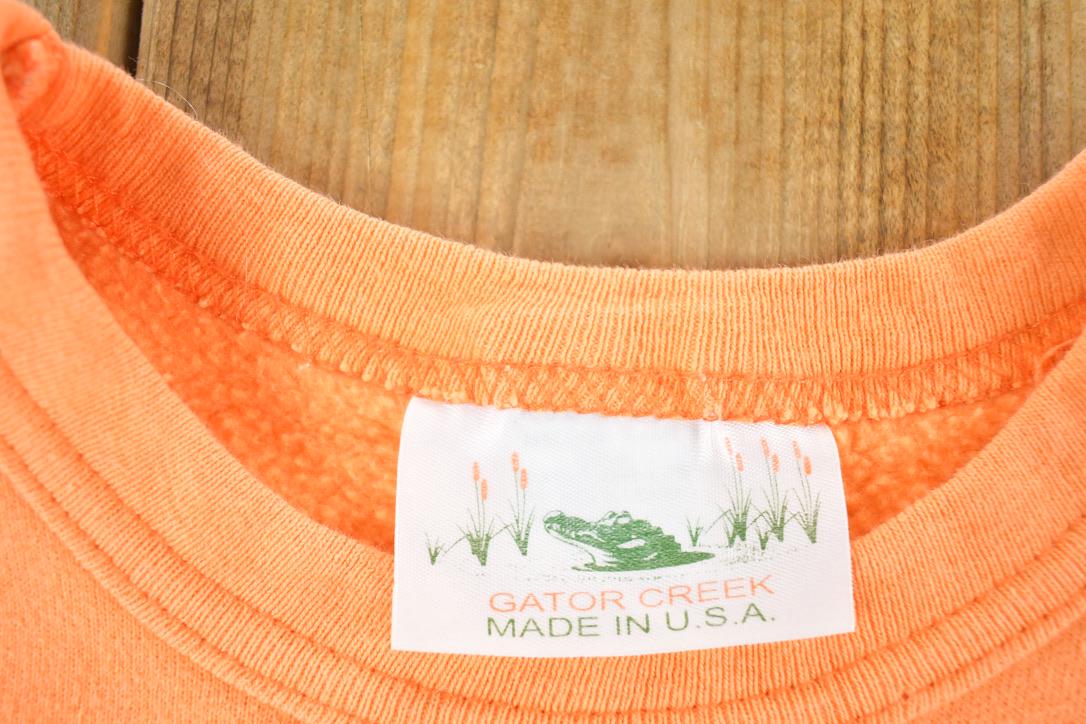 Vintage 1990s Conch Republic Gator Creek Crewneck Sweatshirt Womens L