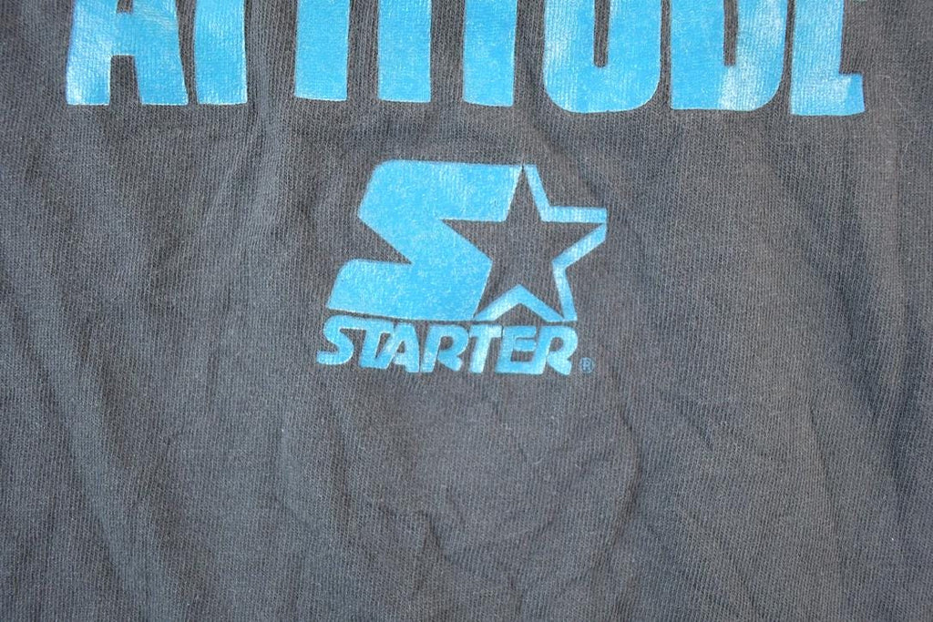 Vintage 1990s Starter Attitude Souvenir Single Stitch T-Shirt Made In USA