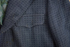 Vintage 1990s College Town Boston Blue Button Up Blazer Jacket