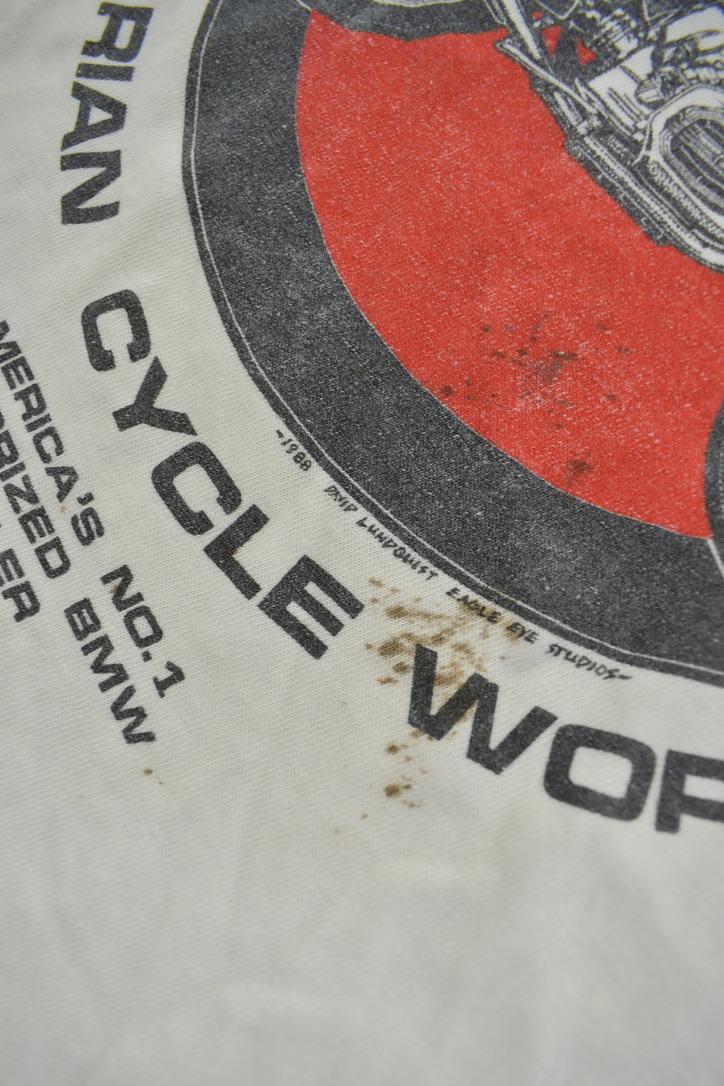 Vintage 1988 BMW Bavarian Cycle Works Graphic T Shirt