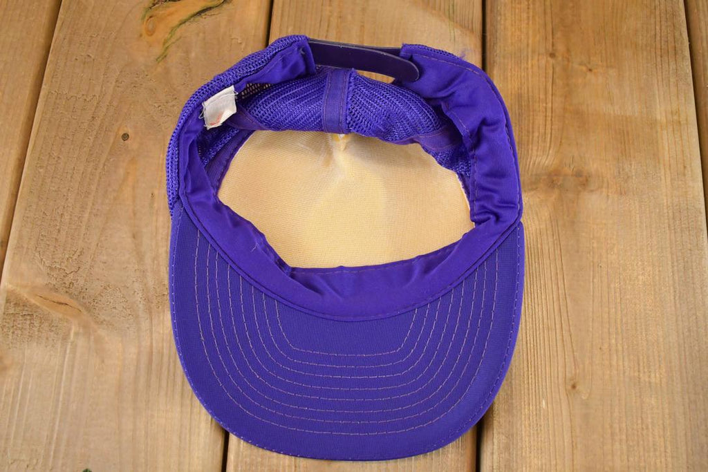 Vintage 1980s Minnesota Vikings Mesh Trucker NFL Snapback Hat /