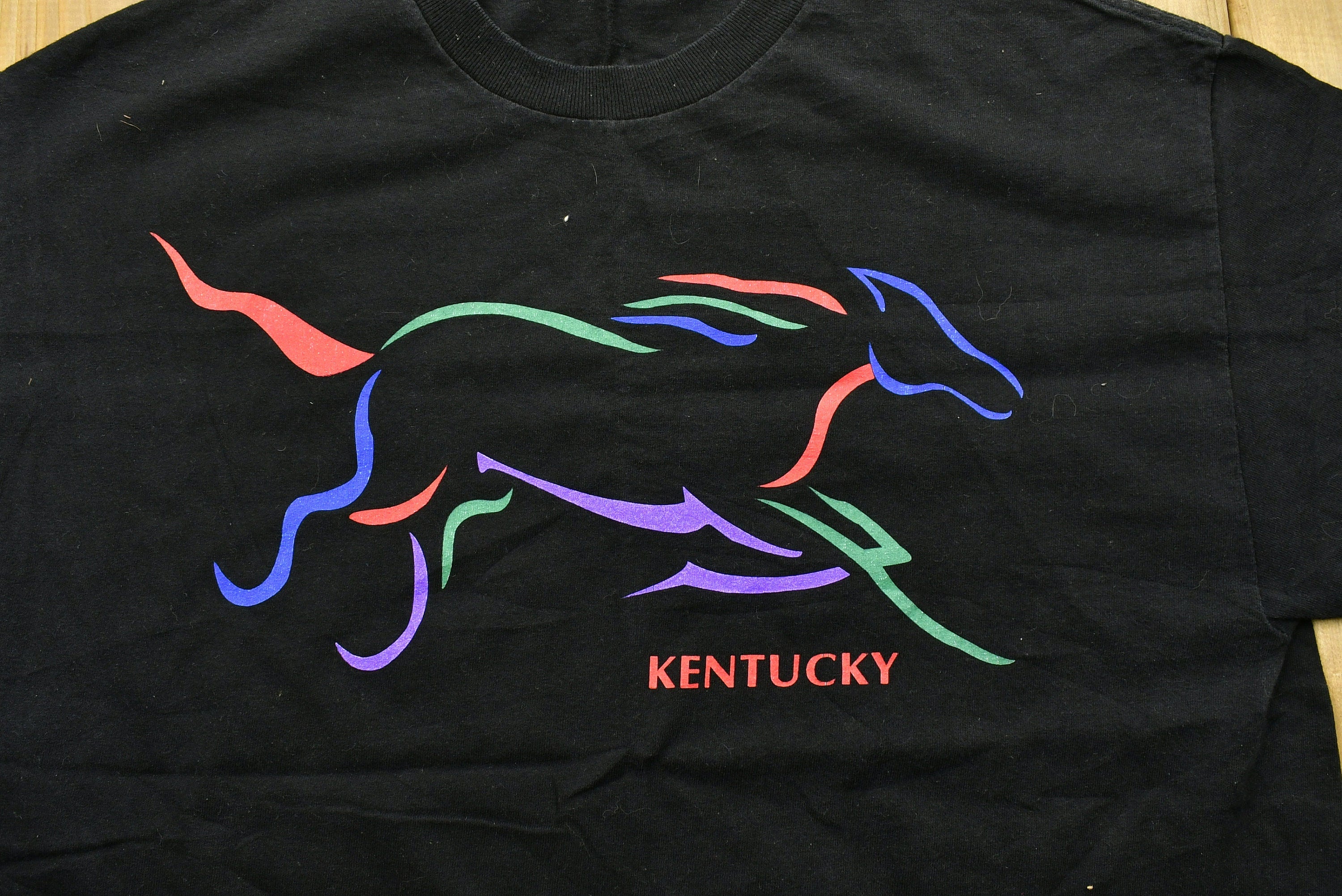 Vintage 90s Kentucky Horse Graphic T Shirt