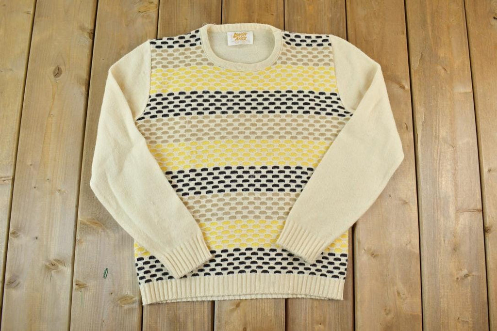 Vintage 1970s London Knits Knit Crewneck Sweater