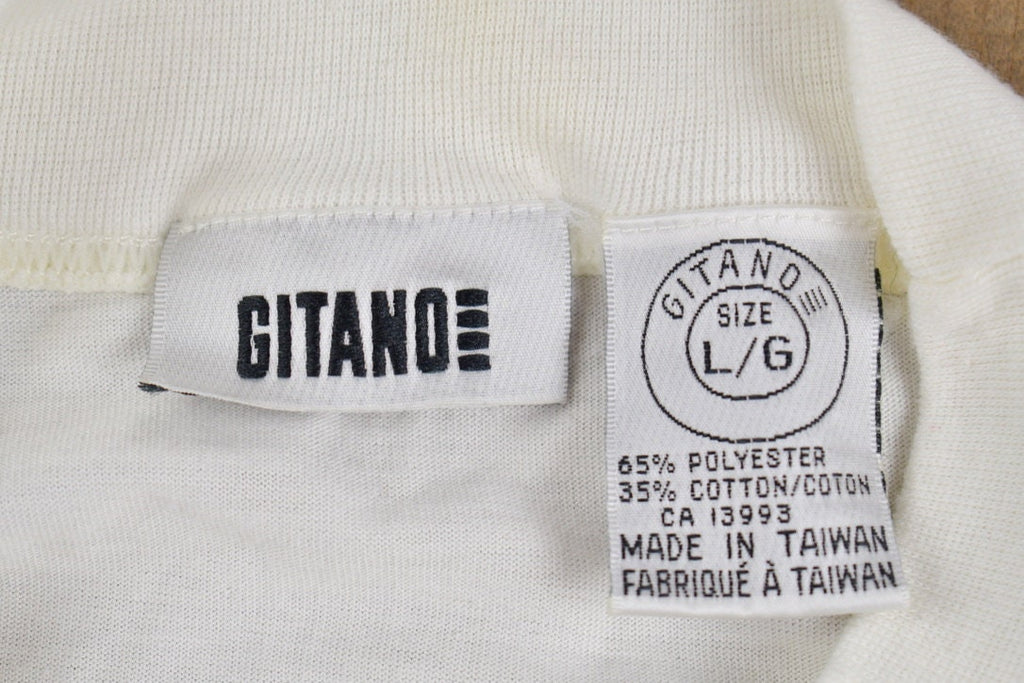Vintage 1980s Gitano Paisley Graphic Crewneck Sweatshirt /