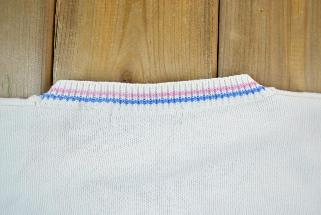 Vintage 1990s Principles Club Knit Crewneck Sweater Vest