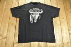 Vintage 1992 Harley Davidson Motorcycles Sturgis Rally 3D Emblem T-Shirt